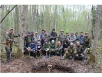 С 30 апреля по 4 мая 2014 года 12 учащихся школ нашего города приняли участие в работе поискового отряда «Память»